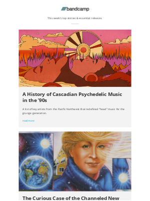 Bandcamp - Cascadian Psychedelia, New Age Tapes