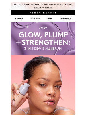 Fenty Beauty - New 🌟 Dew N Plump Hydrating Glow Serum