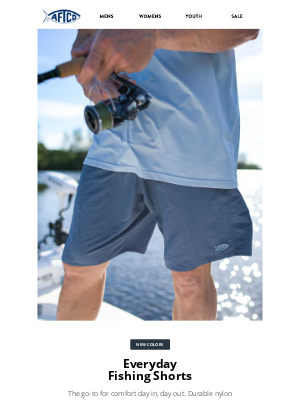 AFTCO Fishing - $49 Everyday Shorts: Classic & Affordable