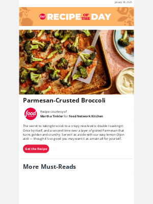 Food.com - Crispy Parmesan-Crusted Broccoli