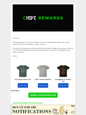 The Chivery - 🎉 Your Monthly Rewards Summary: See Your Earned Points!