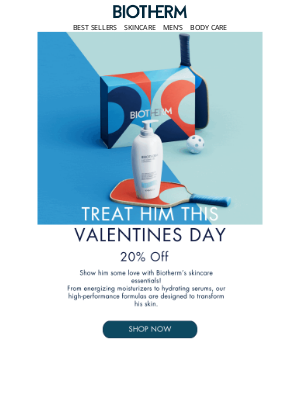 Biotherm - Valentine’s Day Sale: Save 20% 💙