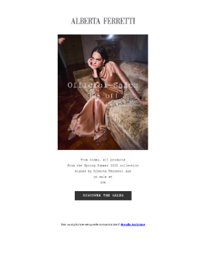 AlbertaFerretti - SALES START NOW