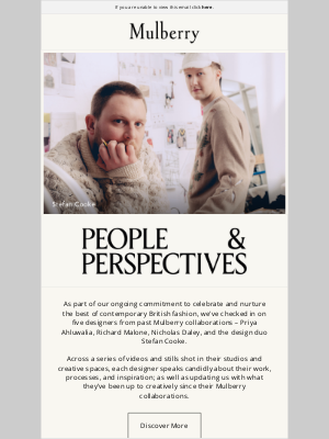 Mulberry (United Kingdom) - People & Perspectives: The Designers