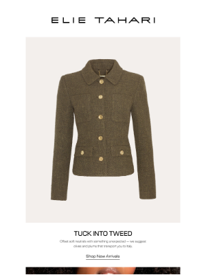 Elie Tahari - Tailored Just For You.