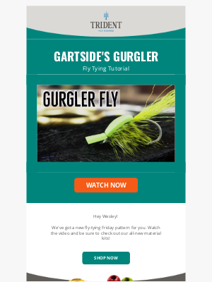 tridentflyfishing.com - How to Tie Gartside's Gurgler Fly