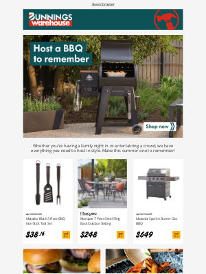 BUNNINGS PTY LTD - Make the most of your summer