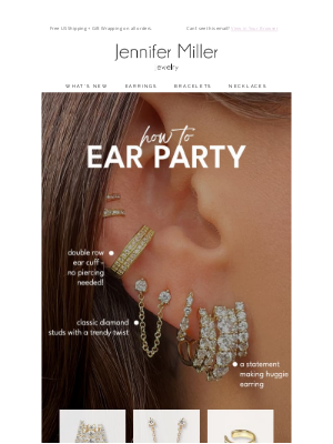 Jennifer Miller Jewelry - Ear Party Time 🎉
