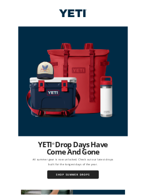 YETI - That’s A Wrap On YETI® Drop Days