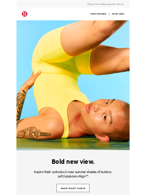 Lululemon - New head-turning hues in lululemon Align