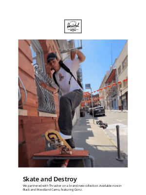 Herschel Supply Co. - Brand New Thrasher for Herschel Supply