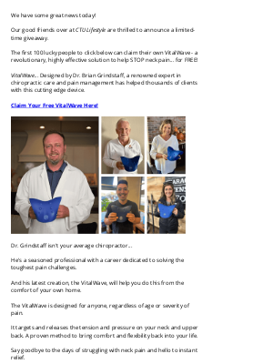 Your free neck stretching device