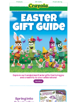 Crayola - 🐰 Fill Your Easter Basket with Crayola