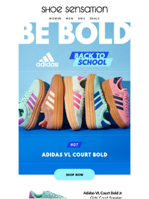 Shoe Sensation Inc - Adidas Bold Colors Are Online Now!