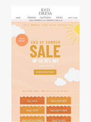 Red Dress Boutique - Last Call for up to 70% OFF⏰