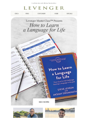 Levenger - Presenting Our Newest Master Class.