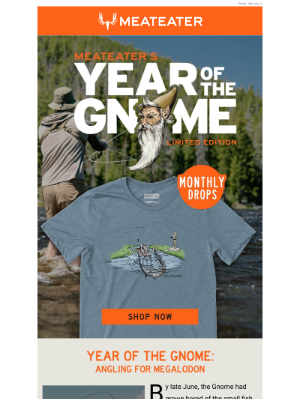 June Gnome Shirt is Here!