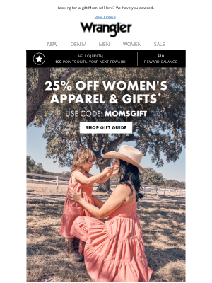 Wrangler - Enjoy 25% off women’s styles and gifts