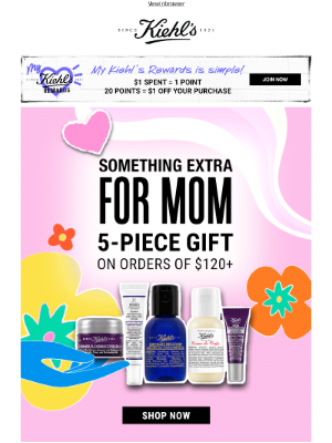 Kiehl's (Canada) - From workout to wind-down: skincare for every Mom moment 🌸
