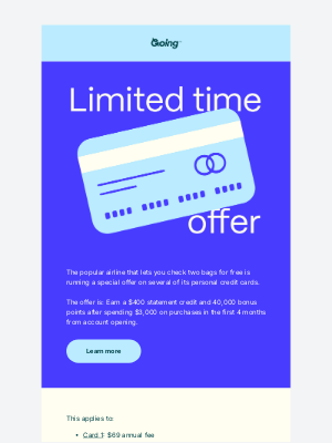 Scott’s Cheap Flights - Don’t miss this airline card offer