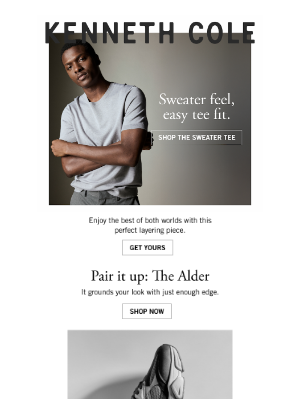 Kenneth Cole - Introducing The Sweater Tee