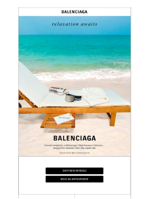 Balenciaga - Holiday Selection