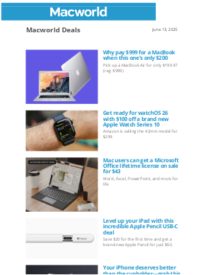 Macworld - Why pay $999 for a MacBook when this one’s only $200