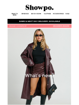 Showpo (Australia) - NEW IN: Winter Edition