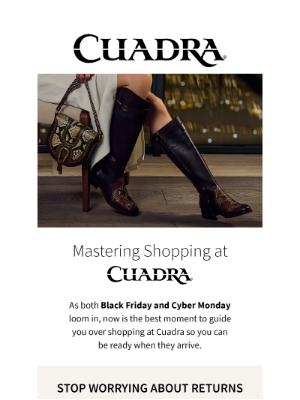 CUADRA - Cuadra's Ultimate Shopping Guide: Black Friday & Cyber Monday Secrets Revealed!