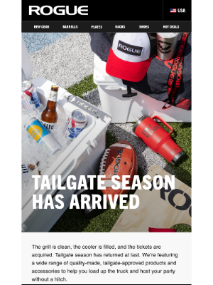 Rogue Fitness - Tailgate Season Has Arrived