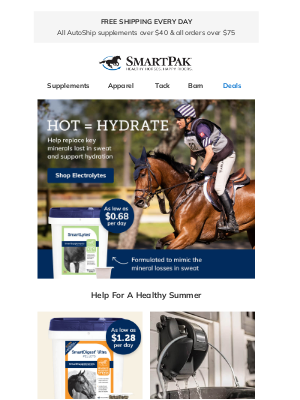 SmartPak Equine - The Summer Essentials Guide
