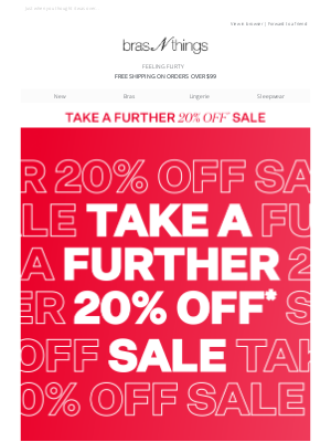 Bras N Things (Australia) - Starts NOW, jennifer! Extra 20% OFF Sale* 🛍