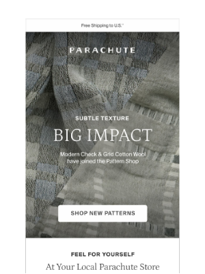 Parachute Home - Meet the New Patterns