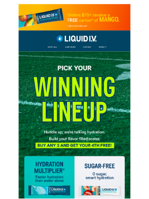 Liquid I.V. - Your hydration draft pics