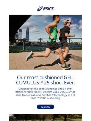 ASICS (UK) - The GEL-CUMULUS™ shoe is more comfortable than ever.