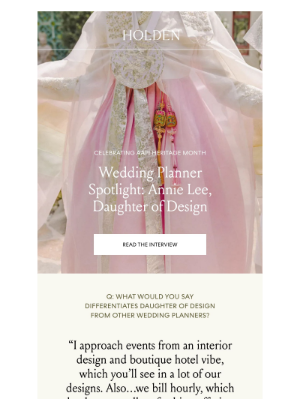 HOLDEN - we interviewed Daughter of Design