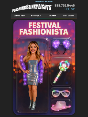 FlashingBlinkyLights.com - 🔥 Shine Your Light at the Fest – LED Gear Inside!