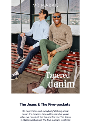 Mr Marvis - Denim that defines the transitional season