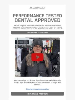 AIRWAAV - 🦷 See why this dental assistant swears by AIRWAAV