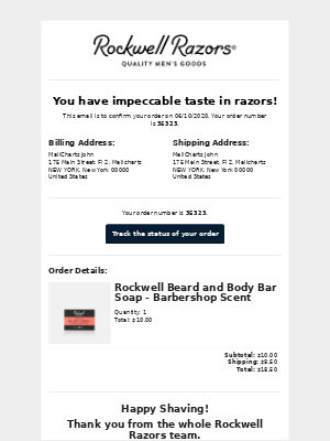 15 Great Order Confirmation Email Examples to Follow MailCharts