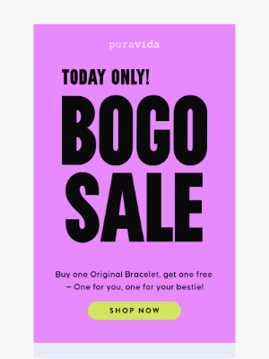 Pura Vida Bracelets - 👯‍♀️BFF Day BOGO!