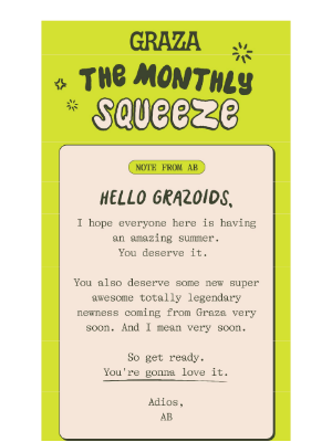 Graza - Summer squeeeeeze