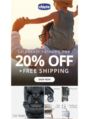 Chicco USA - A SALE to Spoil Dad ❤️