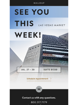 Malouf - See You This Week at Las Vegas Market
