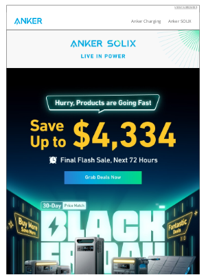 Anker - Final Black Friday Flash Sale ⚡️ Only 72 Hours