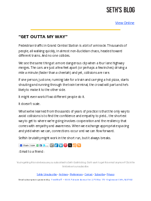 Seth Godin - Seth's Blog : 
