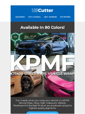 USCutter - Transform Your Ride with KPMF! 🚗