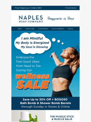 Naples Soap - Mindful. Energized. & Glowing 🧘🏻