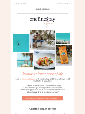 onefinestay - The only tough choice you'll make in Turks & Caicos...