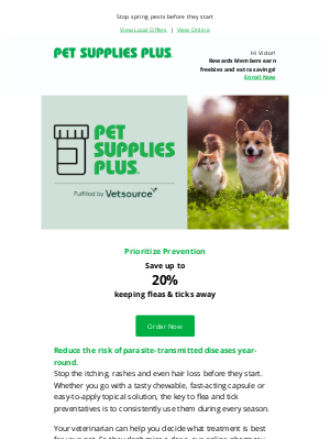 Pet Supplies Plus - 🌼🐾 Spring is here—is your pet protected?